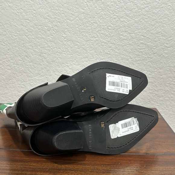 Gianni Bini Conley Flame Fold Over Leather Boots Size 5.5 - Picture 6 of 6